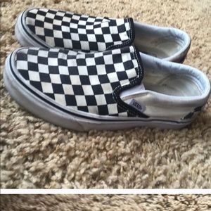 checkered vans